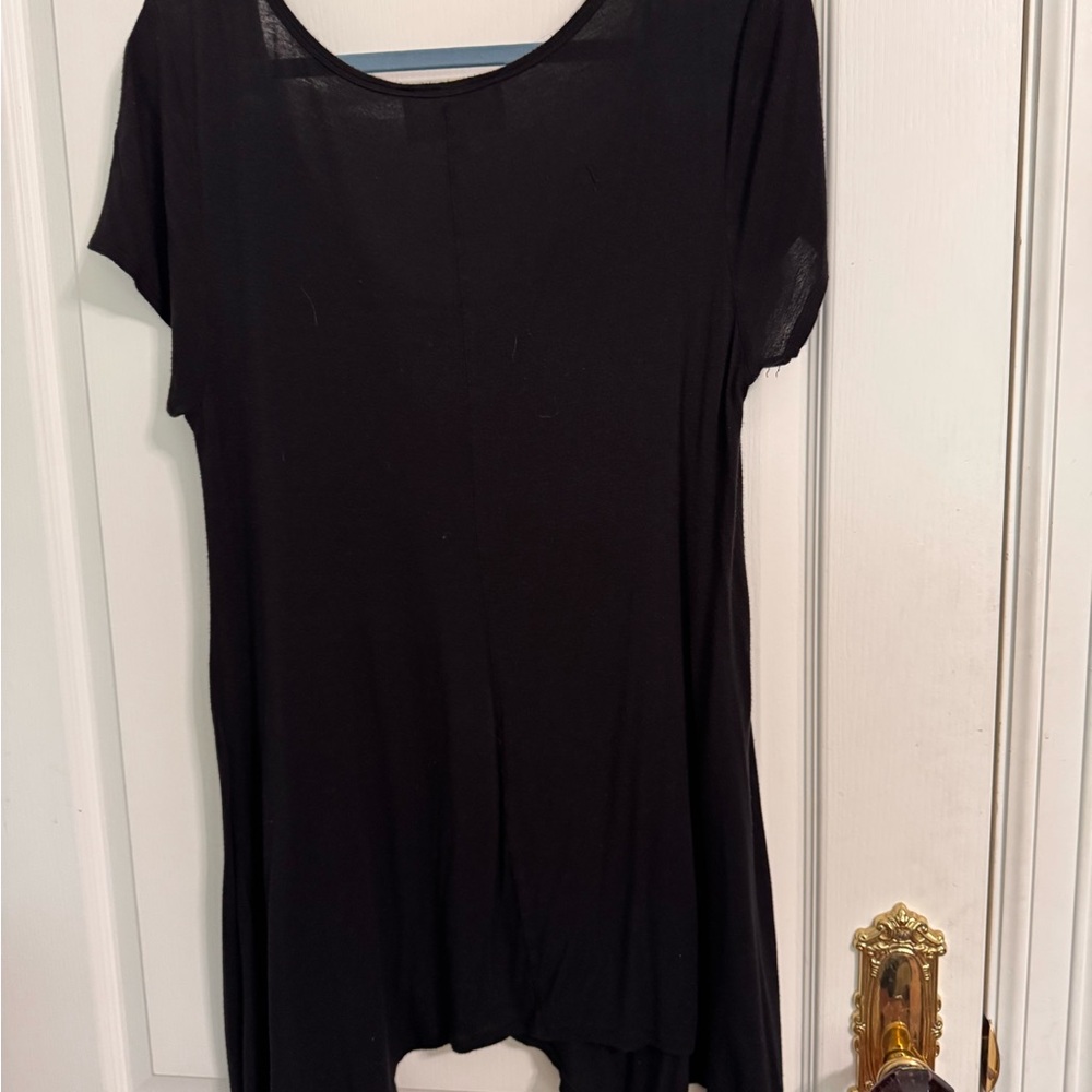 Philosophy Black Tunic Top